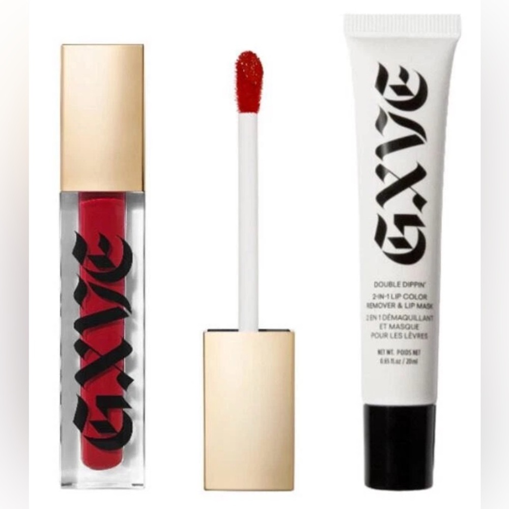 Red Lipstick and Lip Mask Set